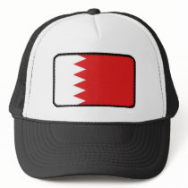 Bahrain embroidered effect flag hat