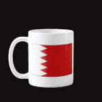 Bahrain Flag Map Classic Mug
