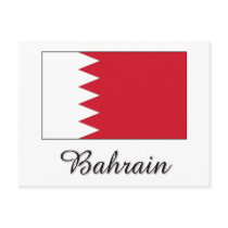 Bahrain Flag Design postcards by flagshirt Bahrain Flag Design postcards