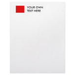 Bahrain Flag Letterhead Template