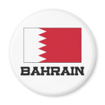 Bahrain Flag Refrigerator Magnets