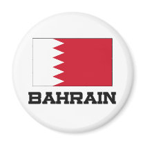 Bahrain Flag magnets by tshirtshirts Bahrain Flag magnets