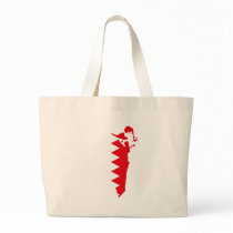 Bahrain flag map bags by FlagStore Bahrain flag map bags