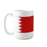 Bahrain Flag Map Classic Mug