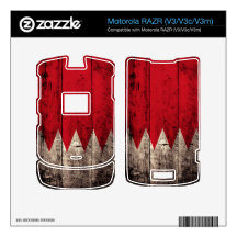 Bahrain Flag; Motorola RAZR Decals
