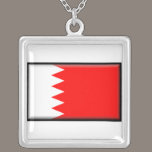 Bahrain Flag Necklace