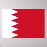 Bahrain Flag Print
