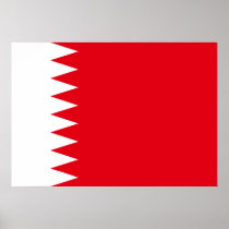 Bahrain Flag Print