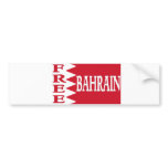 Bahrain - Free Bahrain Bumper Sticker