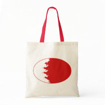 Bahrain Gnarly Flag Bag by Flagnostic Bahrain Gnarly Flag Bag