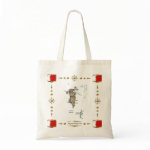 Bahrain Map Flag Border Bag