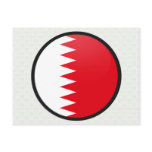 Bahrain quality Flag Circle Postcards