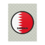 Bahrain Roundel quality Flag Postcards