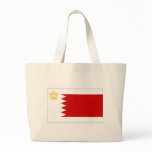 Bahrain Royal Standard Flag Canvas Bag