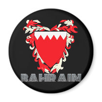 Bahraini Emblem Refrigerator Magnets