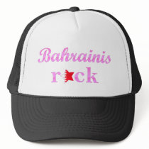 Bahrainis Rock - Cute Pink Mesh Hats