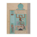 Bahram Visits a Princess in the Turquoise Post Card