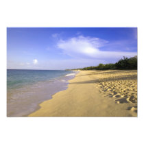 Baie Longue Long Bay beach, St. Martin,