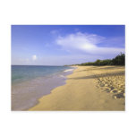 Baie Longue Long Bay beach, St. Martin, Postcard