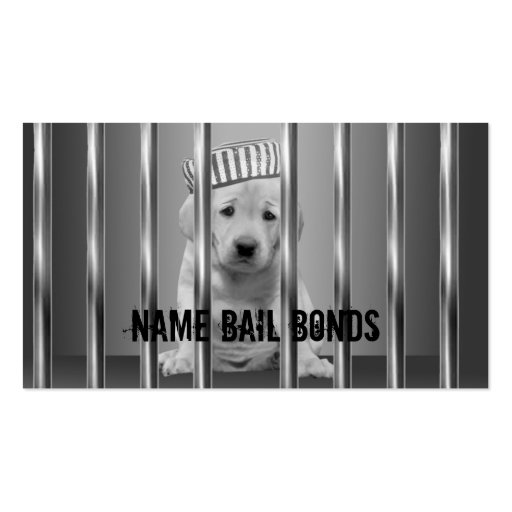 Bail Bonds Business Cards