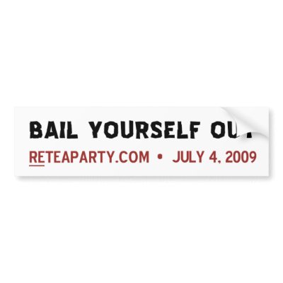 Bail Yourself Out Bumper Stickers by PeacPac