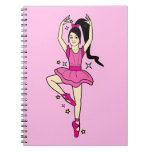 Bailarina con las estrellas libros de apuntes