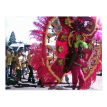 Bailarines en el carnaval de Trinidad Postales