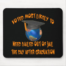 Bailed Out Of Jail Mousepads