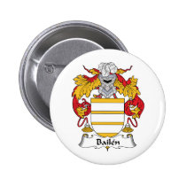 Bailen Family Crest Button