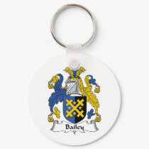 Bailey Family Crest keychains by coatsofarms Bailey Family Crest keychains