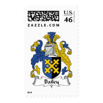 Bailey Family Crest Postage Stamps