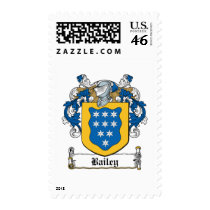 Bailey Family Crest Postage Stamps