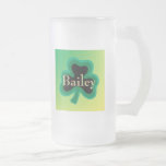 Bailey Frosted Glass Mug