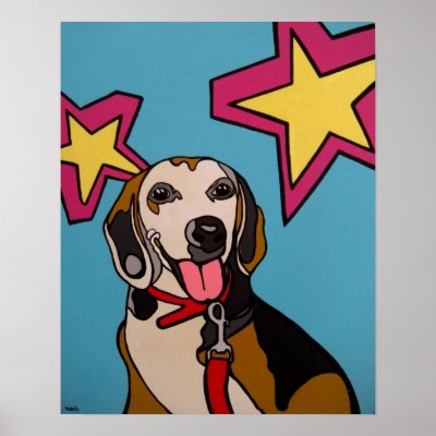 "Bailey" Print by montymontgomeryart
