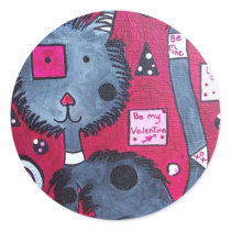 BaiLeY Round Sticker