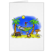 Bailout Beach Greeting Cards