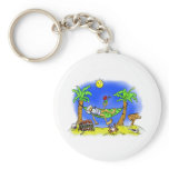 Bailout Beach Keychains