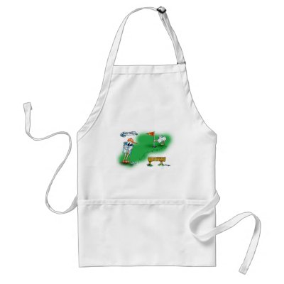 Bailout Open - Golf Apron by bailoutthis
