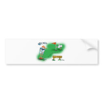 Bailout Open - Golf bumper stickers
