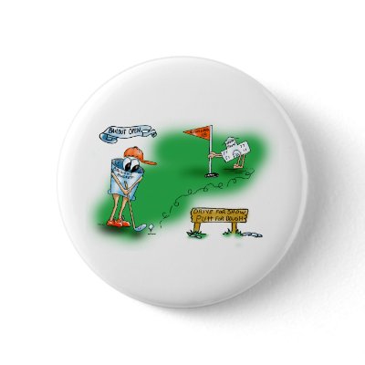 Bailout Open - Golf buttons