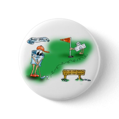 Bailout Open - Golf buttons