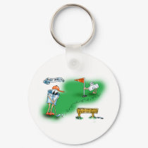 Bailout Open - Golf keychains