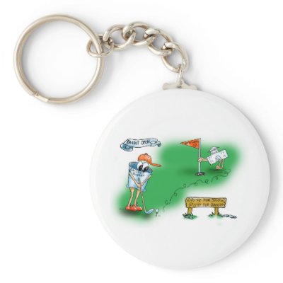 Bailout Open - Golf keychains