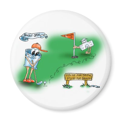 Bailout Open - Golf magnets
