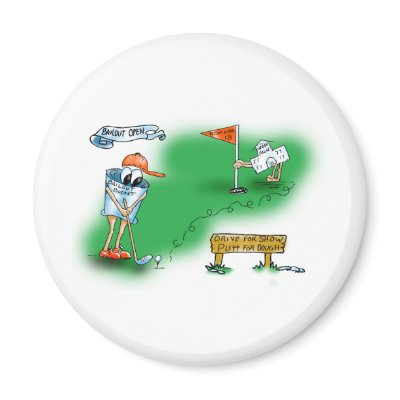 Bailout Open - Golf magnets