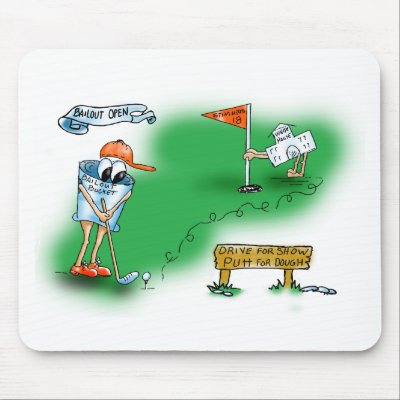 Bailout Open - Golf mousepads