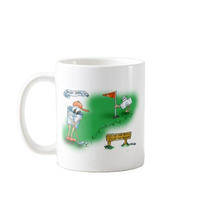 Bailout Open - Golf mugs