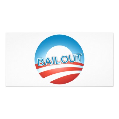 Bailout Personalized Photo Card by NobamaShop