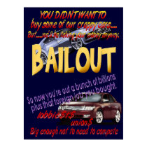 BAILOUT Poster posters by Lotacats BAILOUT Poster posters