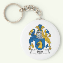 Bain Family Crest Keychain
